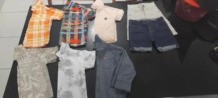 LOTE DE ROUPA INFANTIL