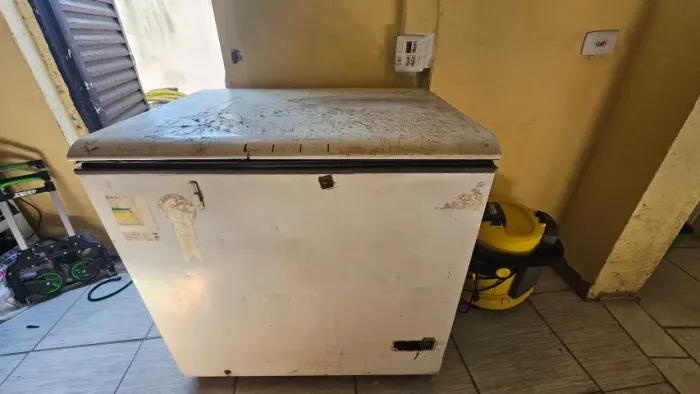 Freezer Horizontal GE Usado Funcionando
