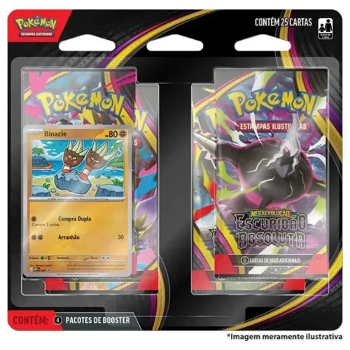 BLISTER QUÁDRUPLO (QUADPACK) DE ESCURIDÃO ABSOLUTA