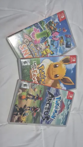 Lote Pokemon Nintendo switch