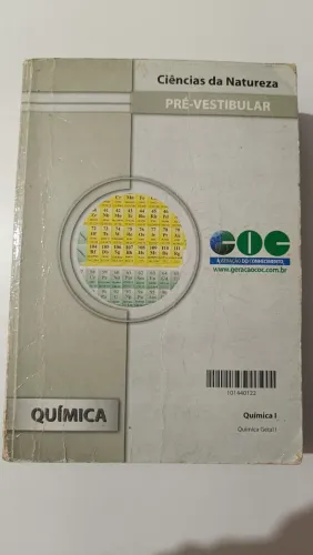 Livros Pre Vestibular Química 1 ao 6 (exercícios e explicações)