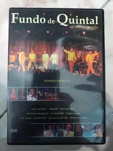DVD Fundo de Quintal - Ao Vivo Convida (Edição Especial) - Original