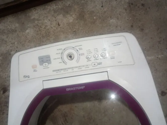 Tampa da máquina Brastemp 