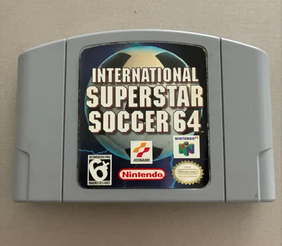 INTERNACIONAL SOCCER- NINTENDO 64 original