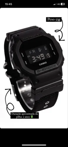 RELÓGIO GSHOCK DW-5600
