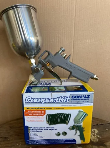 Pistola de Pintura Compact com 3 Peças - Schulz
