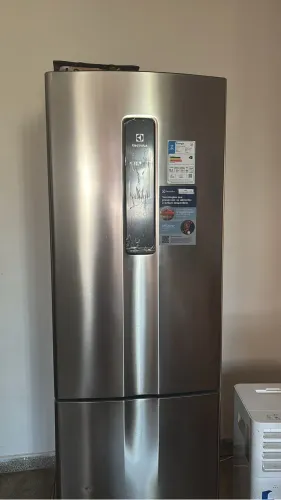 Geladeira inox