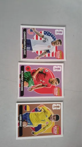 Figurinhas extra copa 2026