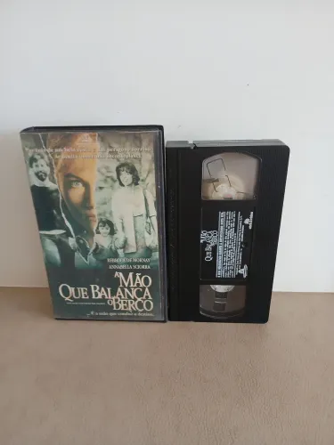 VHS - A Mão Que Balança o Berço - Raridade