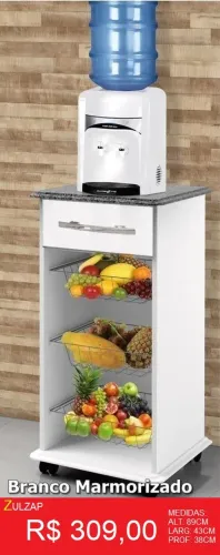 Fruteira marmorizada - Preço exclusivo!!