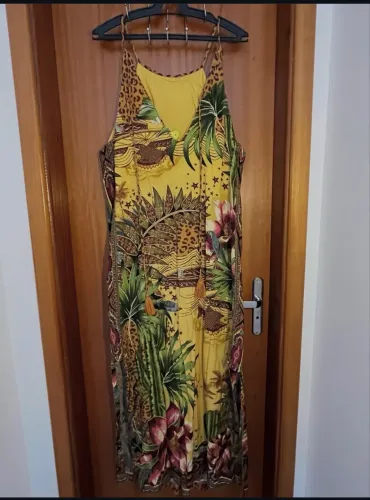 Vestido farm longo 