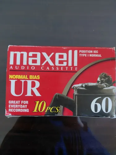 Fita Cassete Maxell UR 60min