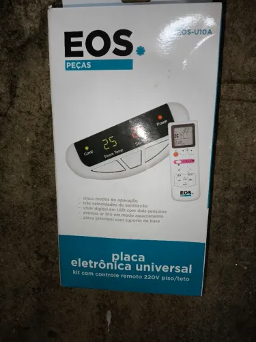 Placa eletrônica universal piso teto c/controle