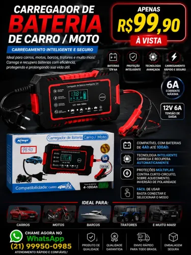 Carregador de bateria 