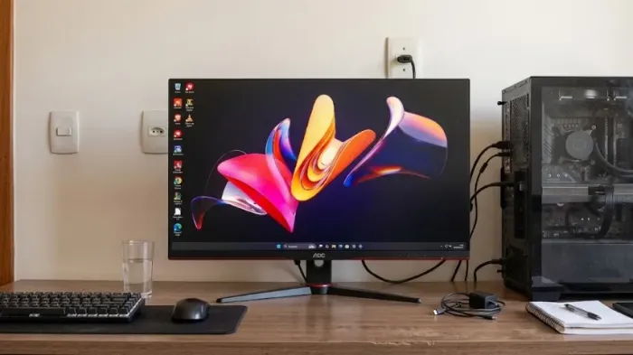 MONITOR GAMER IPS AOC 27 POL 75HZ 1MS (ACEITO CARTÃO)