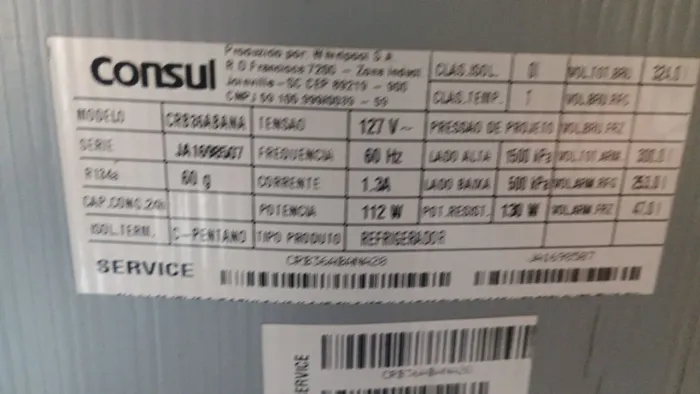 Geladeira Consul Facilite Frost Free 324l