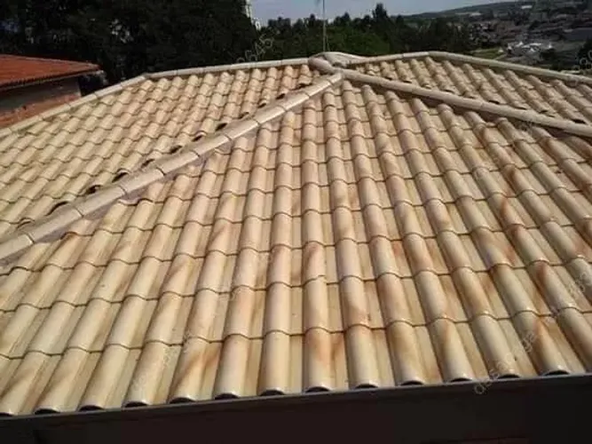 As melhores telhas americana branca e mesclada 