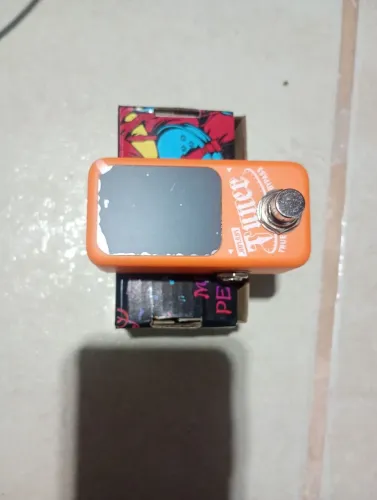 Pedal afinador novo para guitarra violão baixo
