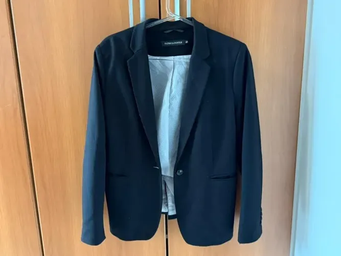 Blazer preto com forro