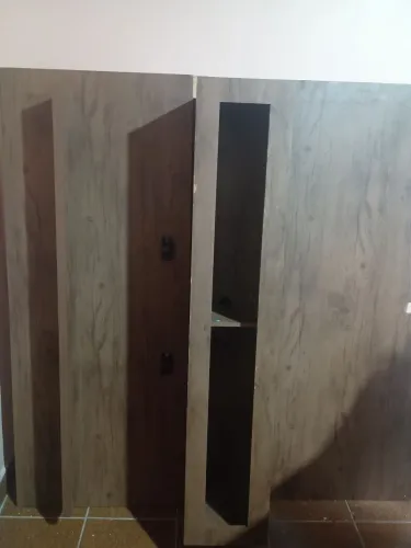 Painel desmontado