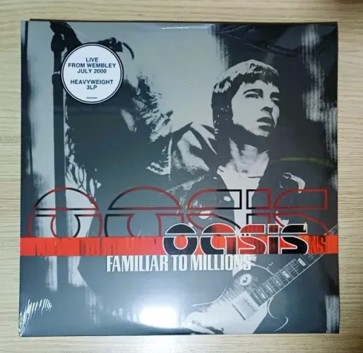 Lp Vinil Oasis - Familiar To Millions (ao Vivo) 3lp Lacrado