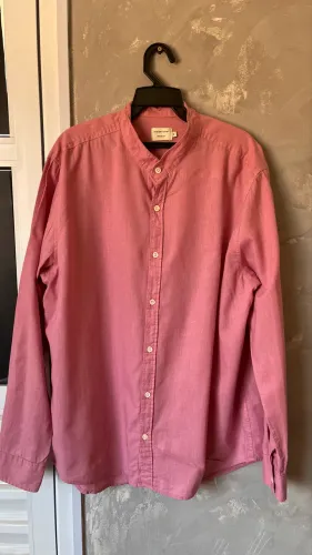 camisa social marfinno rosa g