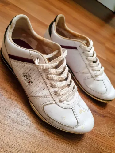 Tênis Lacoste Garonne CI Spm Masculino 38 Couro Branco