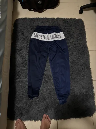 Calça Lacoste GG Azul