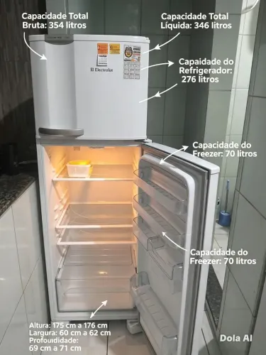 Geladeira Electrolux 