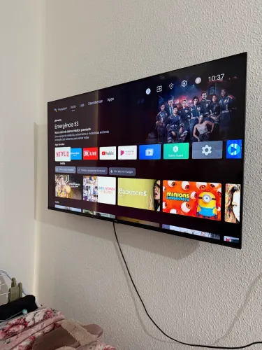 Smart Tv 43" Tcl 43S5k Qled Full Hd Google Tv Wi-Fi
