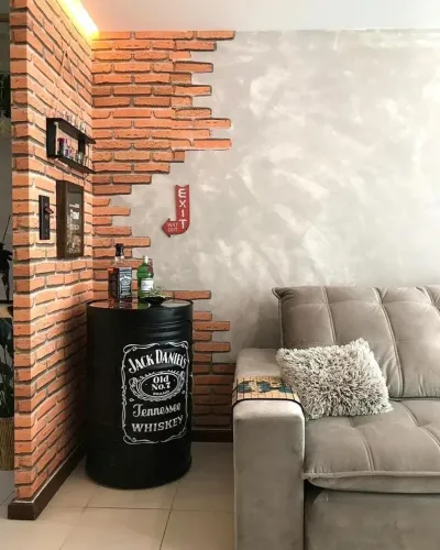Tambor Barril Personalizado Decorativo 200litros