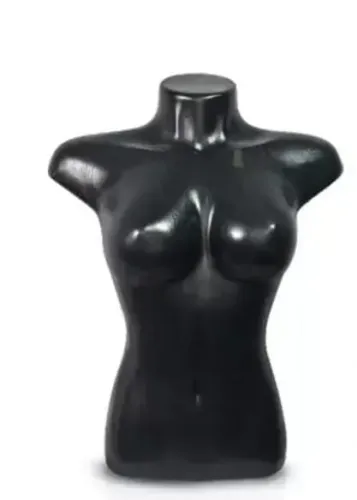 Manequim busto plástico