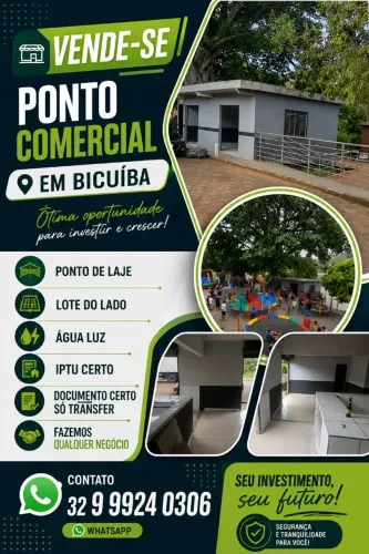 Ponto Comercial em Bicuíba 