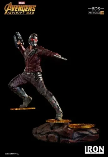 Star Lord - Iron Studios - Guardiões da Galaxia - art scale 1/10