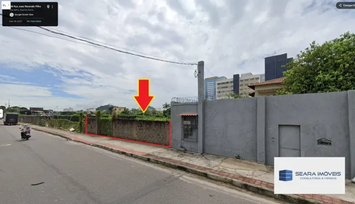 Terreno à venda atrás do Hospítal Vila Velha