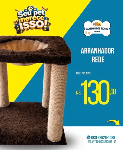 Arranhador rede para gatos