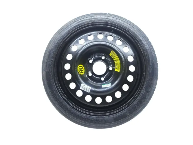 Roda Estepe C Pneu Aro 17 125/ 70 Gm Equinox 2.0 2019 Preto