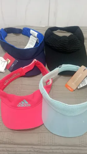 Kit com 4 viseiras originais