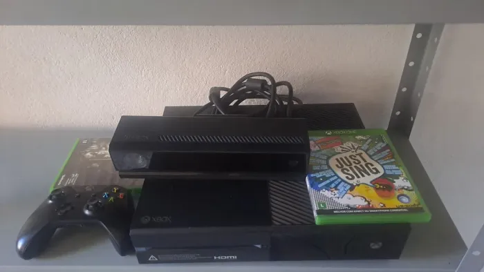 XBOX ONE + CONTROLE + JOGOS + KINECT