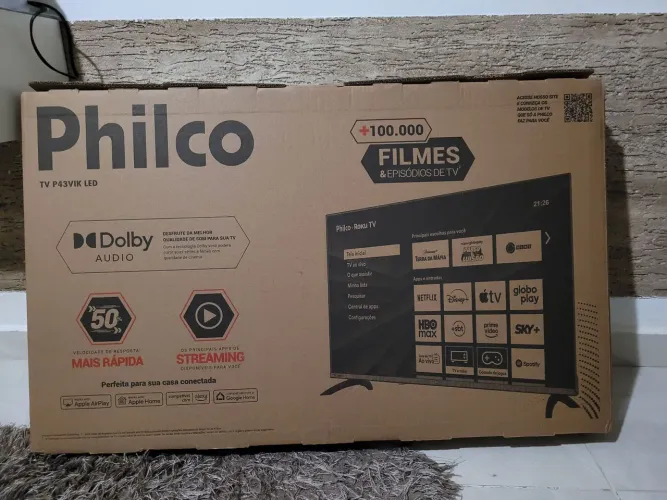 Smart TV philco 43 polegadas