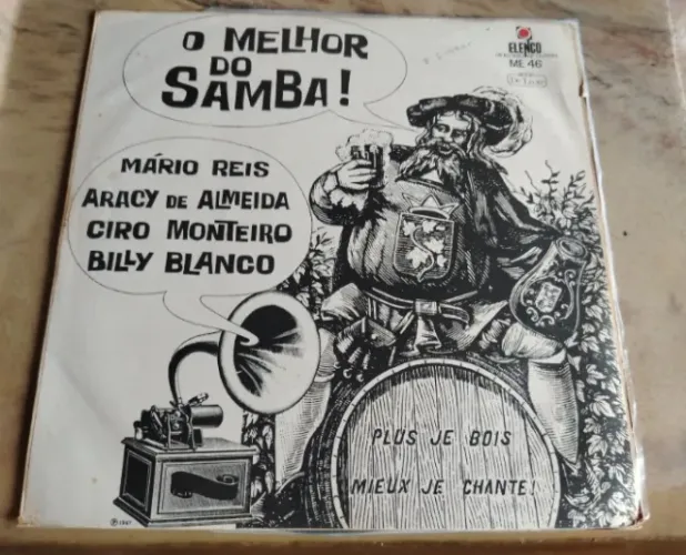 O Melhor do Samba! - Mario Reis, Aracy de Almeida, Ciro Monteiro e Billy Blanco Lp Vinil