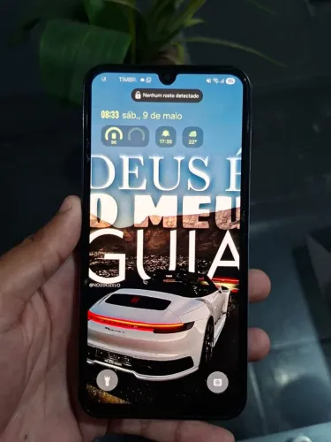 Celular Samsung galaxy M15 5g,6000mah,Câmera tripla  até  50mp,128gb- Azul  Claro