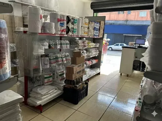 Loja de Embalagens e Limpeza com 13 anos de mercado
