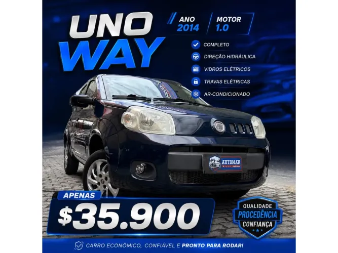 Fiat Uno Vivace/rua 1.0 EVO Fire Flex 8V 5P 2014