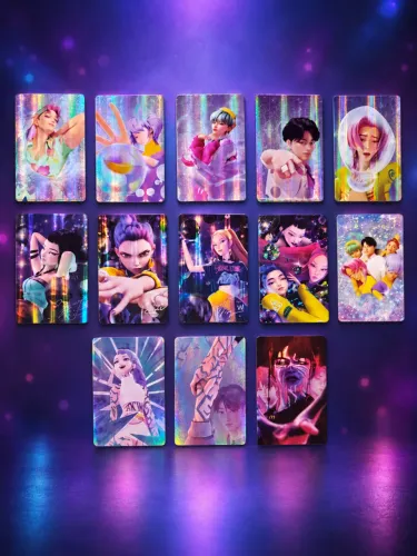 PHOTOCARDS GUERREIRAS DO K-POP x MCDONALD'S (NETFLIX)