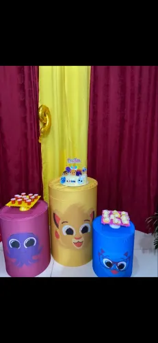 Capas de cilindros + capa de painel bolofofo 