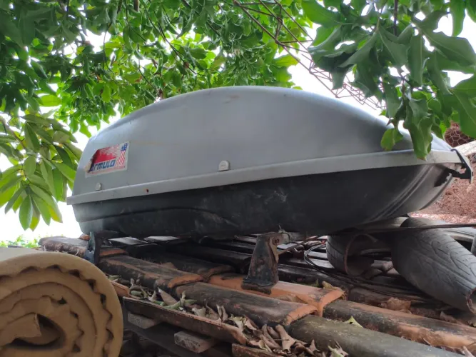 Maleta porta bagagem para carros 