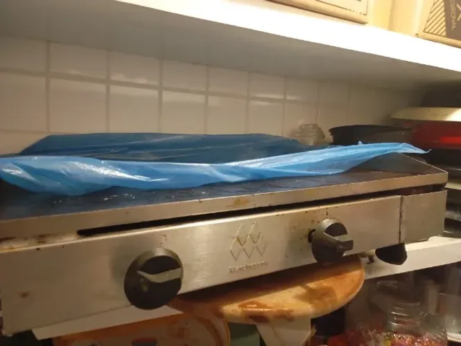 Chapa hambúrguer Marchesoni Inox 2 queimadores