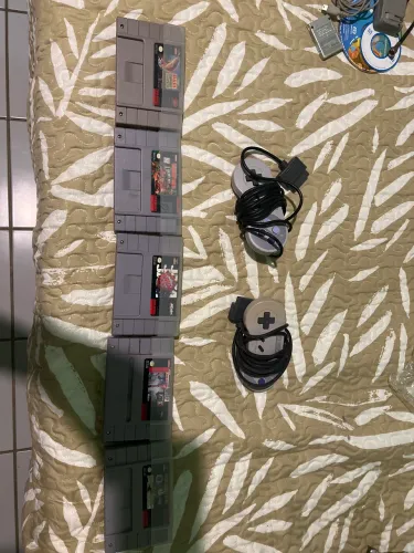 Controles e jogos do Super Nintendo