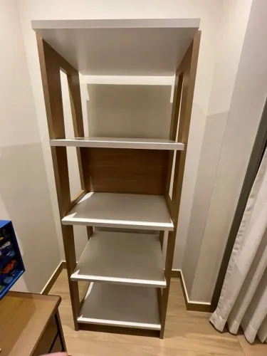 Estante Para Livros Trend - Artesano Off White Hanover/OffWhite